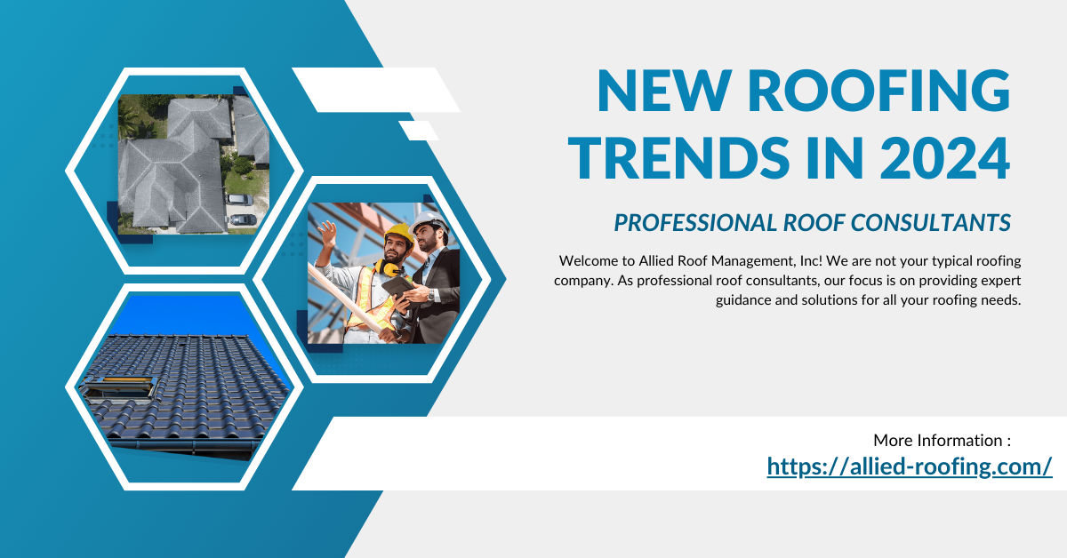 New roofing trends 2024