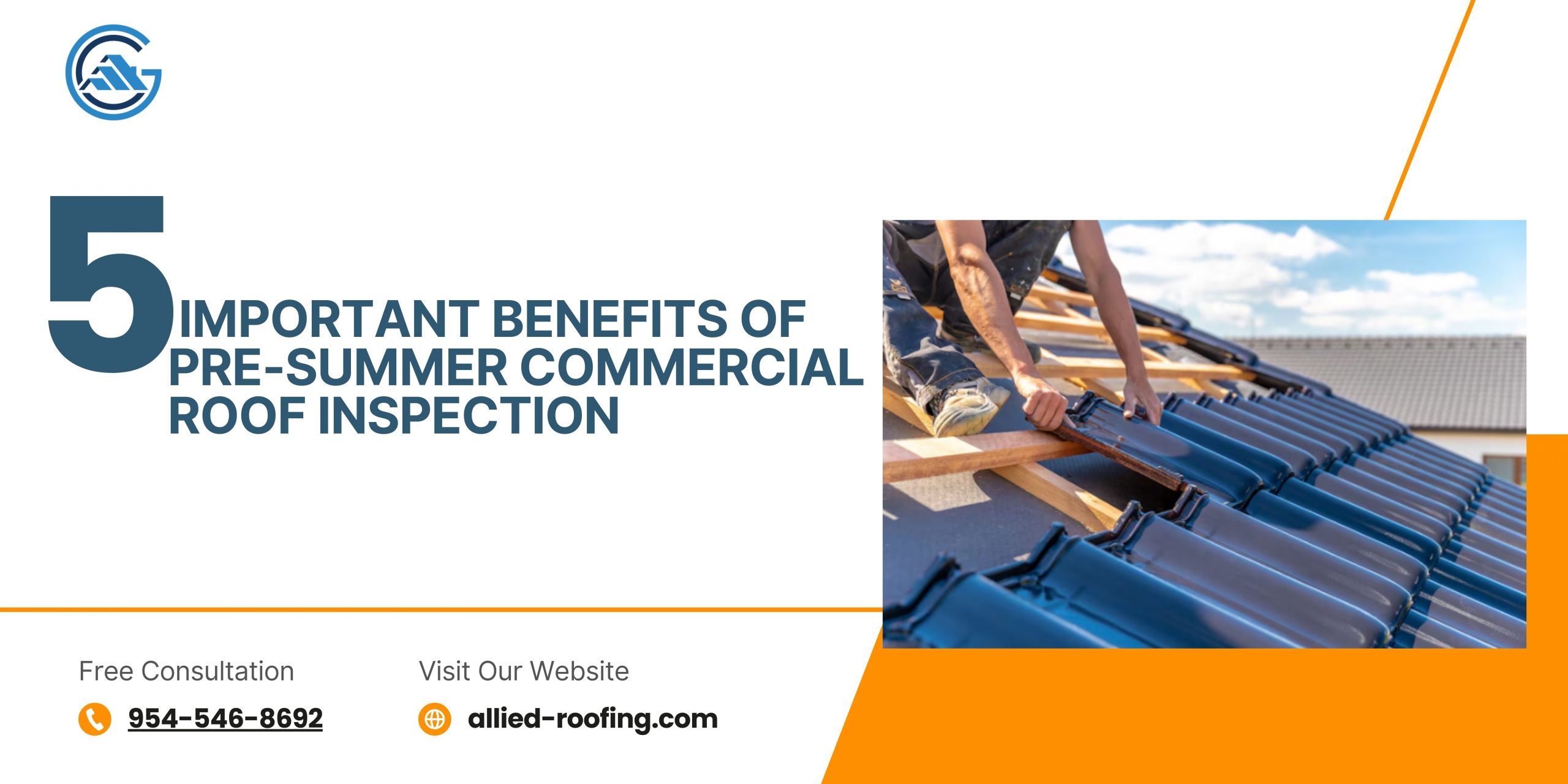 Benefits of pre summer commercial roof inspection